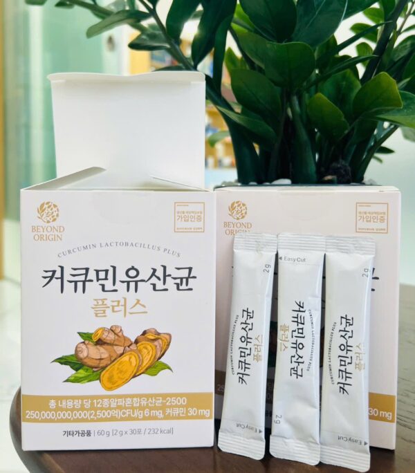 [Beyond Origin] Men Vi Sinh Tinh Chất Nghệ Hòa Tan Curcumin Plus - Ảnh 4