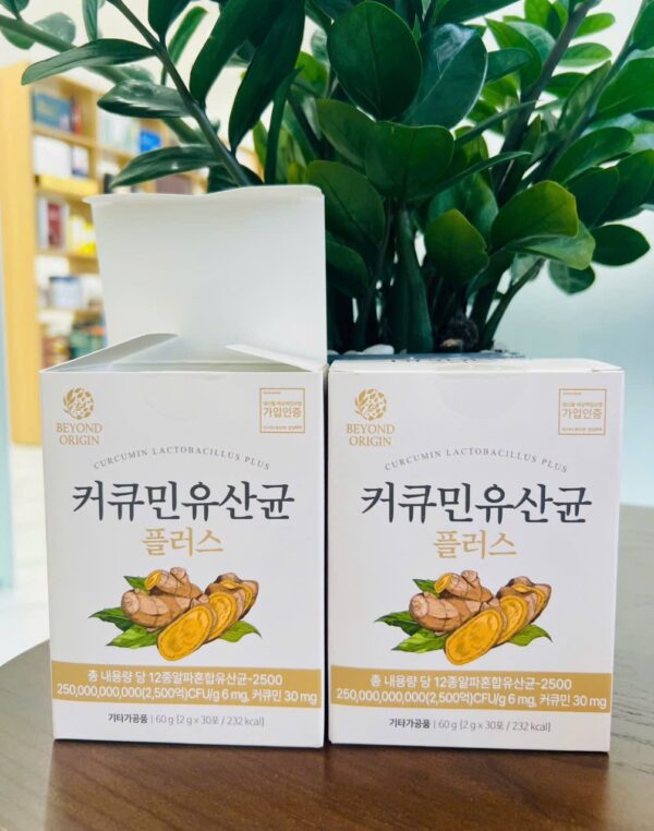[Beyond Origin] Men Vi Sinh Tinh Chất Nghệ Hòa Tan Curcumin Plus - Ảnh 3