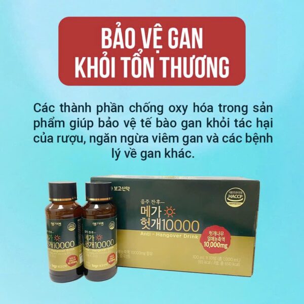 Nước uống giải rượu Mega Hovenia Dulcis 10000