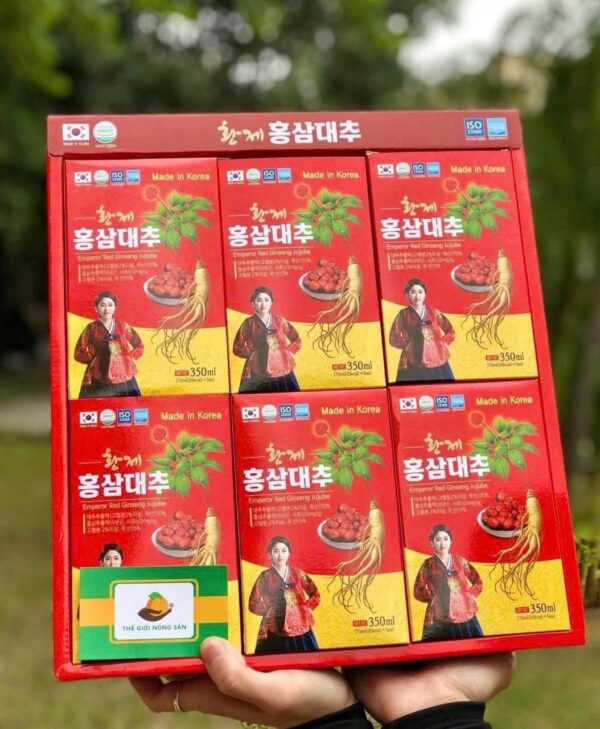 Nước Hồng sâm Táo đỏ Daehan Hàn Quốc