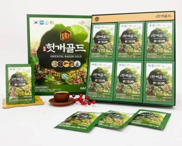Bổ gan Hansusam Oriental Raisin Gold Hàn Quốc