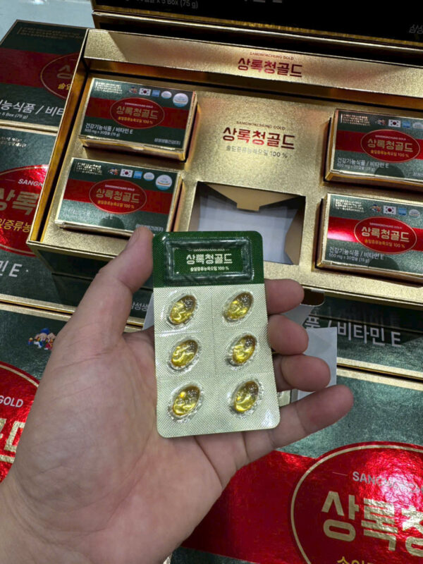 Tinh Dầu Thông Đỏ cao cấp Hàn Quốc 150 viên × 500mg - Ảnh 4