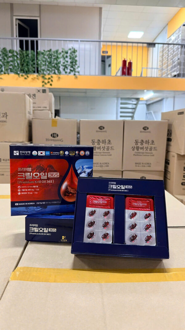 Viên uống dầu nhuyễn thể Omega 3 hộp 60 viên - Ảnh 5